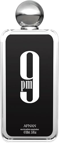 Afnan 9 PM For Men Eau De Parfum 3.4 Fl Oz