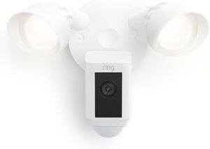 Ring Floodlight Cam Wired Plus Newest Model Outdoor Security Camera