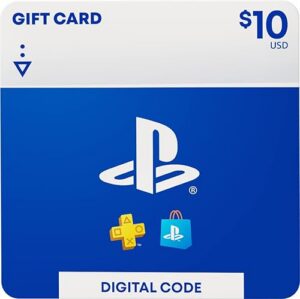 $10 PlayStation Store Gift Card Digital Code