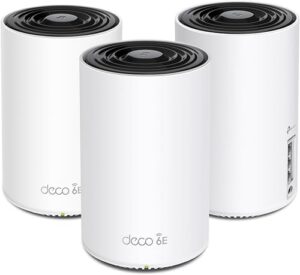 TP-Link Deco XE75 AXE5400 Tri-Band WiFi 6E Mesh System Wi-Fi up to 7200 Sq Ft