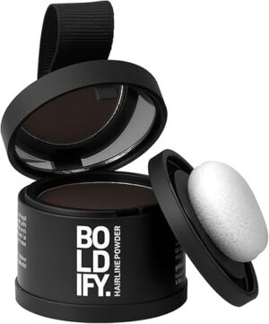 BOLDIFY Hairline Powder Water-Resistant Root Touch Up Hair Filler