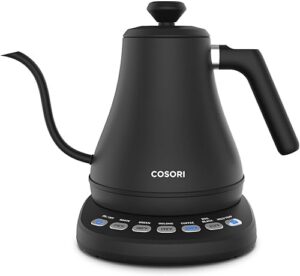 COSORI Electric Gooseneck Kettle with 5 Temperature Controls