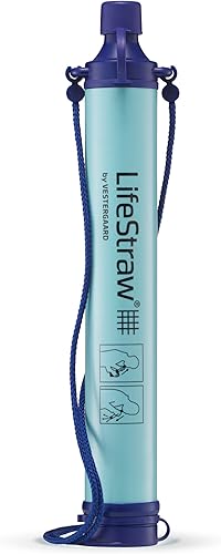 LifeStraw Personal Water Filter for Hiking Camping Travel