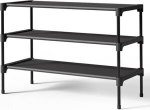 Kitsure Shoe Rack Non-Woven Shelf Shoe Organizer