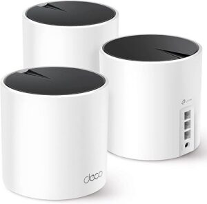 TP-Link Deco X55 AX3000 WiFi 6 Mesh System Covers up to 6500 Sq Ft Replaces WiFi Router