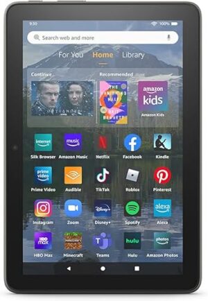 Amazon Fire HD 8 Plus Tablet 8″ HD Display 32GB 30% Faster