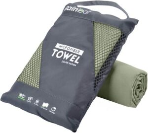Rainleaf Microfiber Towel Perfect for Travel Gym and Camping