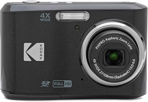 Kodak PIXPRO FZ45 Digital Camera 16MP Point and Shoot 4X Zoom