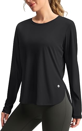 Womens Sun Shirts UPF 50+ Long Sleeve UV Protection Cycling