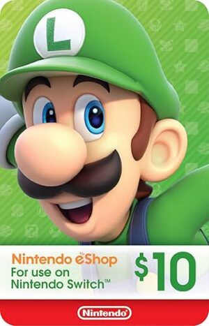 $10 Nintendo eShop Gift Card Digital Code