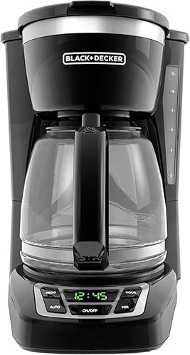 BLACK+DECKER 12-Cup Digital Coffee Maker Programmable