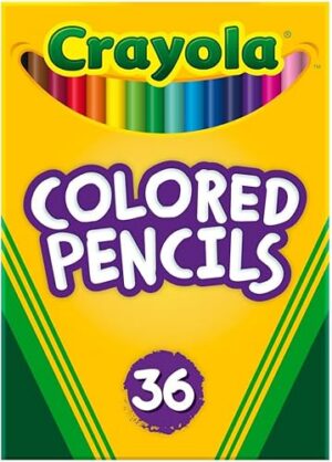 Crayola Colored Pencils 36ct Kids Pencil Set Pre-Sharpened