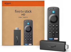 Amazon Fire TV Stick HD Free and Live TV Alexa Voice Remote