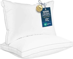 Utopia Bedding Bed Pillows for Sleeping Queen Size White 2 Pack