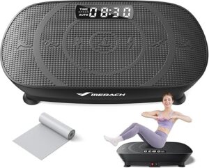 MERACH Vibration Plate Exercise Machine Whole Body Workout