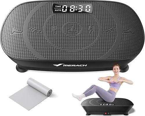 MERACH Vibration Plate Exercise Machine Whole Body Workout