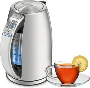 Cuisinart PerfecTemp 1.7-Liter Electric Kettle Cordless