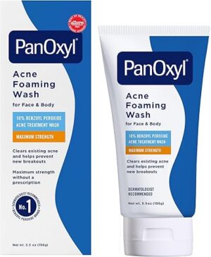 PanOxyl 10% Benzoyl Peroxide Acne Wash