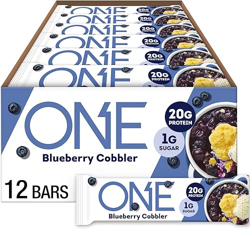 ONE Protein Bars Blueberry Cobbler High Protein Gluten Free