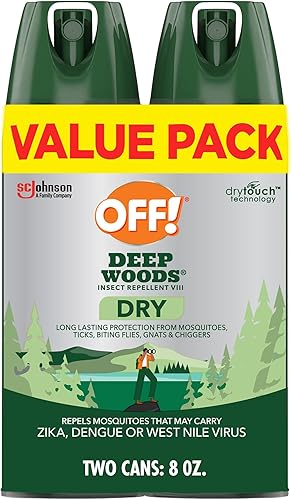 OFF! Deep Woods Insect Repellent Aerosol Dry Non-Greasy