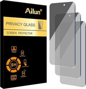 Ailun Privacy Screen Protector for iPhone 16 / iPhone 15 / iPhone 14 Tempered Glass