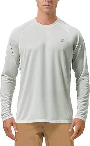 Roadbox Mens UPF 50+ UV Sun Protection Shirts Outdoor Long Sleeve