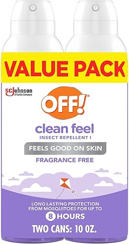 Off! Clean Feel Insect Repellent Aerosol with 20% Picaridin