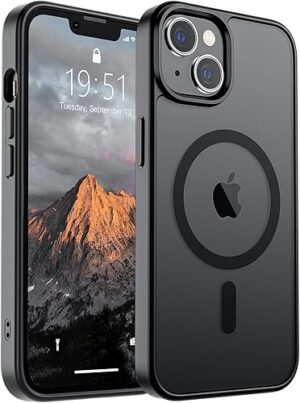 SUPFINE Magnetic for iPhone 14 Case & iPhone 13 Case Compatible with MagSafe Military Grade Drop Protection