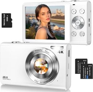 Digital Camera Autofocus 4K Vlogging Camera for Photography