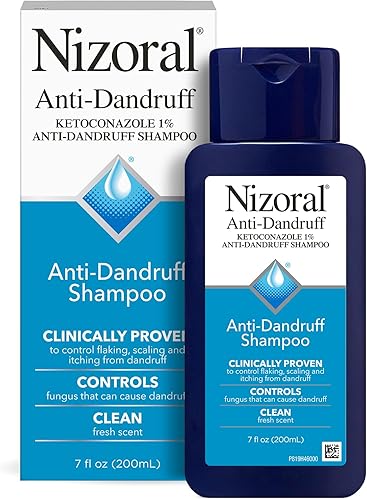 Nizoral Anti-Dandruff Shampoo with 1% Ketoconazole 7 Fl Oz