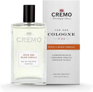 Cremo Cologne For Men Spice & Black Vanilla Mens Cologne