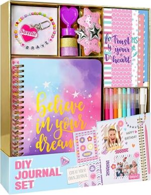 Nollh DIY Journal Kit for Girls 200+ PCS Teen Tween