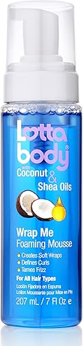 Lottabody Wrap Me Foaming Mousse with Coconut & Shea Oils