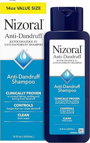 Nizoral Anti-Dandruff Shampoo with 1% Ketoconazole 14 Fl Oz