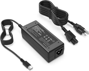 VJYUIJAY Universal 65W USB C Laptop Charger Compatible with HP Chromebook Lenovo Dell