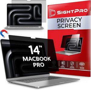 SightPro Magnetic Privacy Screen for MacBook Pro 14 Inch 2021-2026 M1-M5