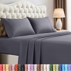 Utopia Bedding Queen Size Sheet Set 4 Piece Bed Sheets