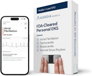 KardiaMobile 1-Lead EKG Monitor Medical-Grade FDA-Cleared