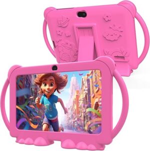 PEICHENG Kids Tablet 7 inch Android 12 for Toddler 4GB RAM