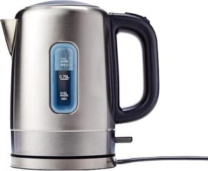 Amazon Basics Electric Stainless Steel Kettle for Tea and Coffee