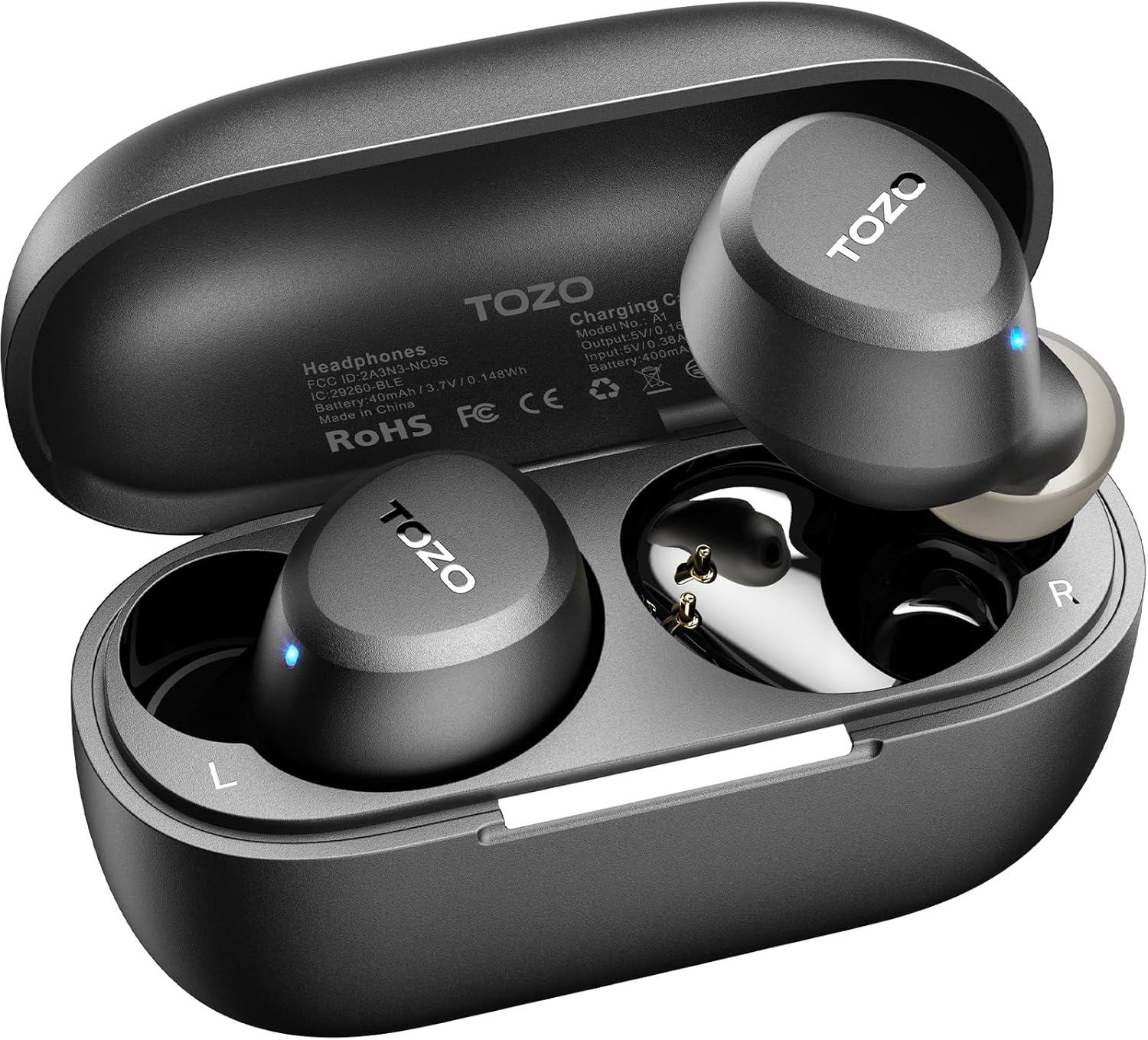 TOZO A1 Wireless Earbuds Bluetooth 5.3 Deep Bass