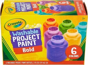 Crayola Washable Kids Paint 6ct School Supplies Paint Set