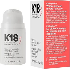 K18 Leave-In Molecular Repair Hair Mask Patented Lasting Repair