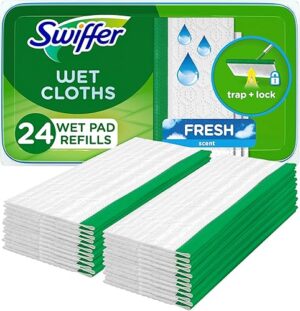 Swiffer Sweep and Mop Wet Pads Refill Floor Cleaner