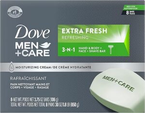 DOVE MEN + CARE 3 in 1 Bar Cleanser for Body Face and Hair