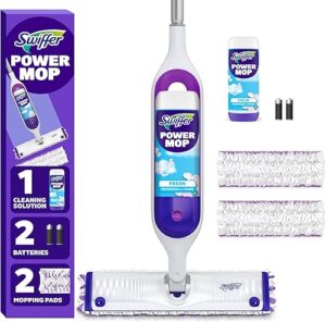 Swiffer PowerMop Multi-Surface Mop Kit for Floor Cleaning