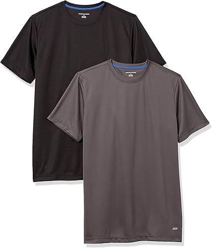 Amazon Essentials Mens Moisture Wicking Breathable Active T-Shirt