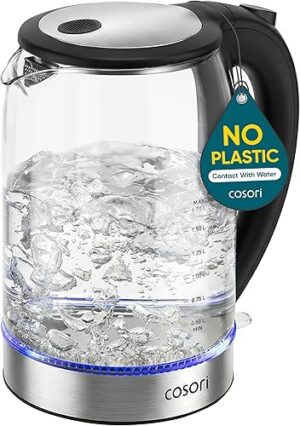 Cosori Electric Kettle No Plastic Contact Wide Opening