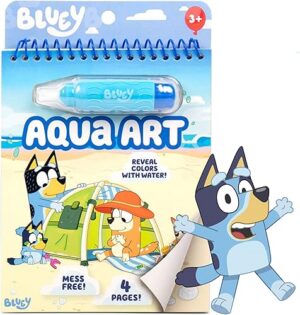 Horizon Group USA Bluey Aqua Art Reusable Water Reveal Activity