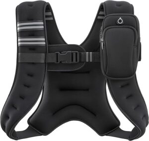 ZELUS Weighted Vest 6lb to 30lb Weight Vest for Training